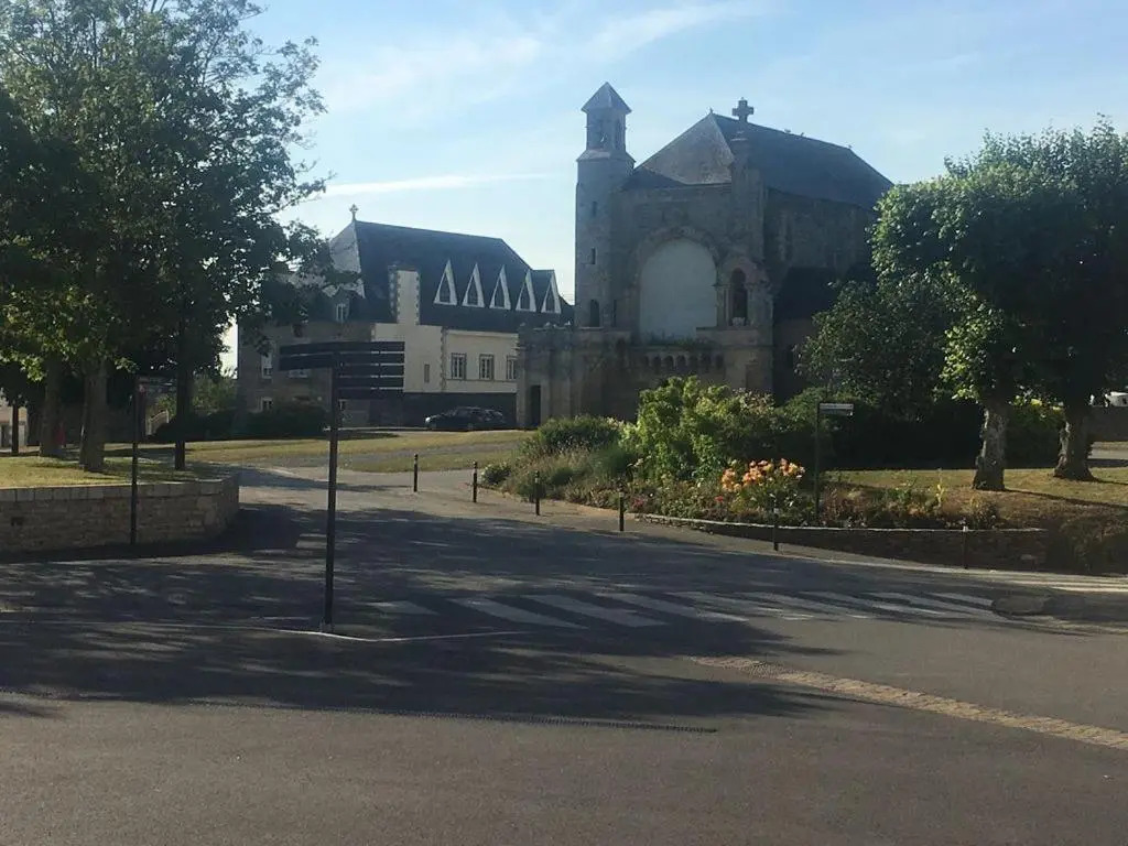 Josselin Church View .
