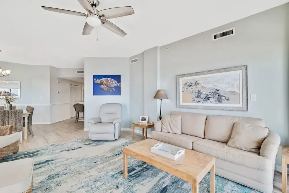 Palms 304 Beachfront 3BR 3BA Corner Condo