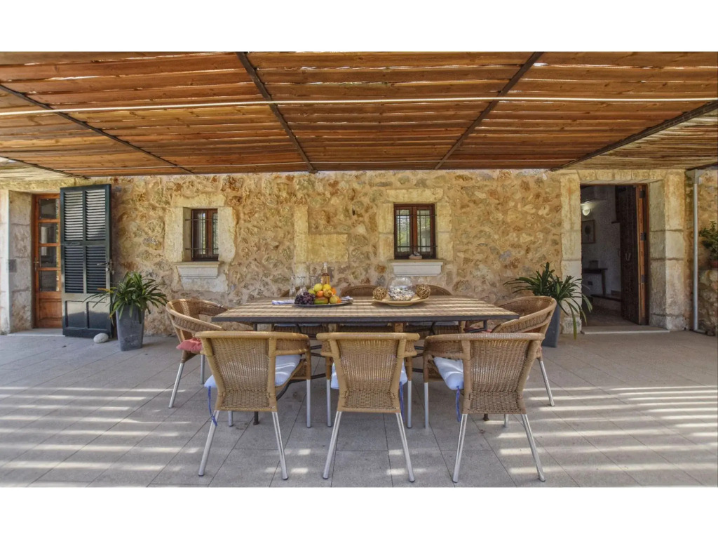 Restored holiday home in Búger with private pool