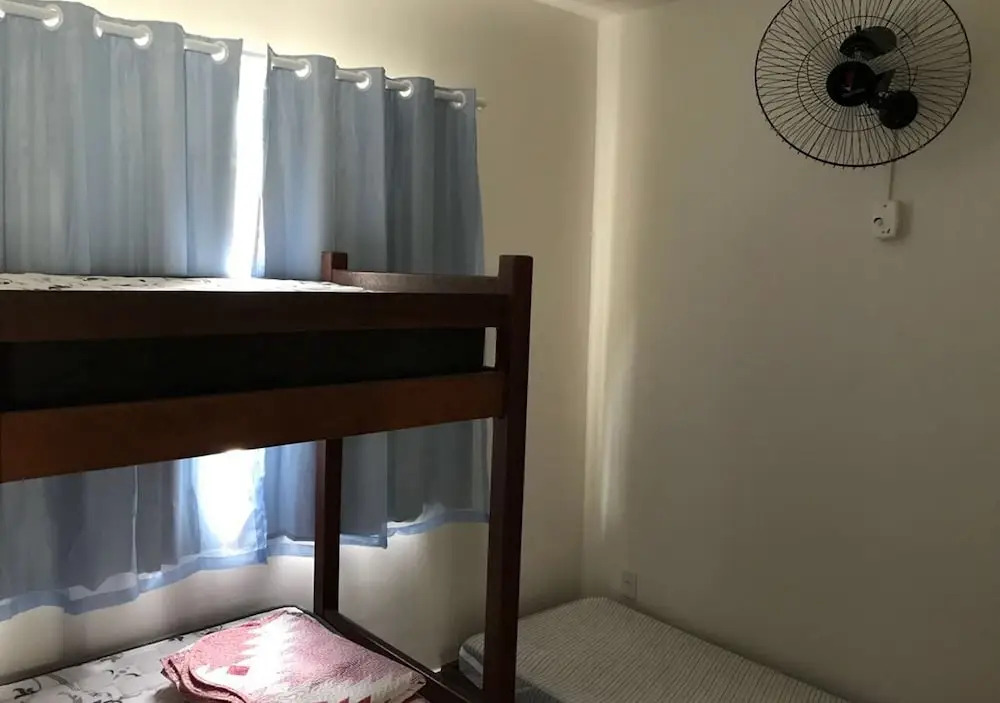 Apartamento para 6 pessoas na praia de Taperapuan