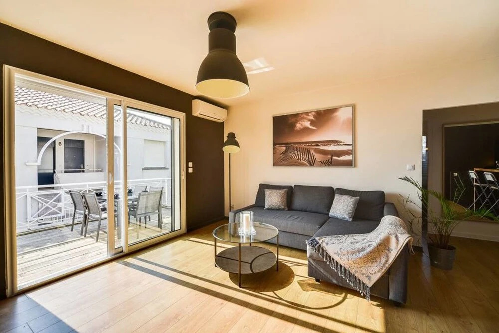Apartment T3 Carnon Beach, 1st Line