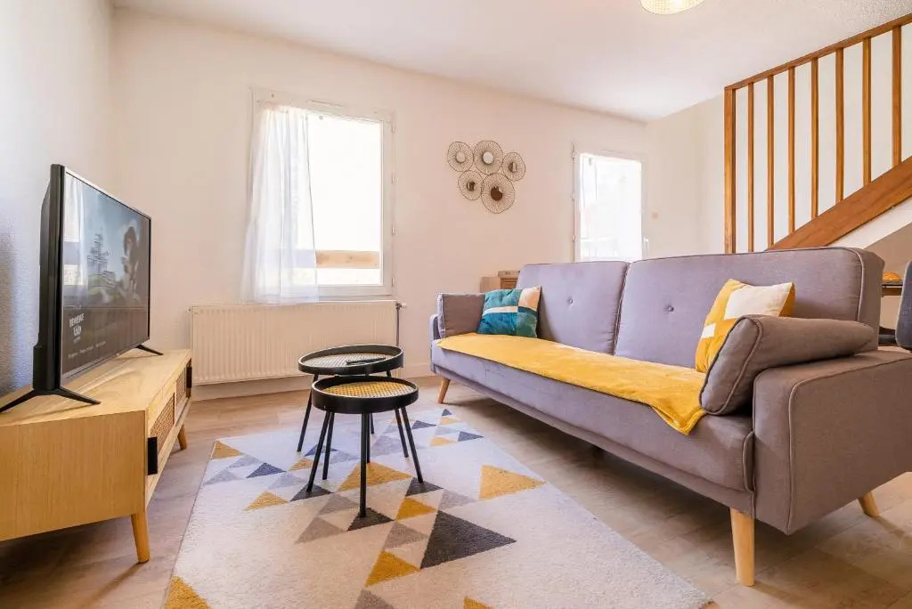 Duplex Lafargue 80m² avec espace de Coliving Salle de sport/Baby-foot/Xbox One