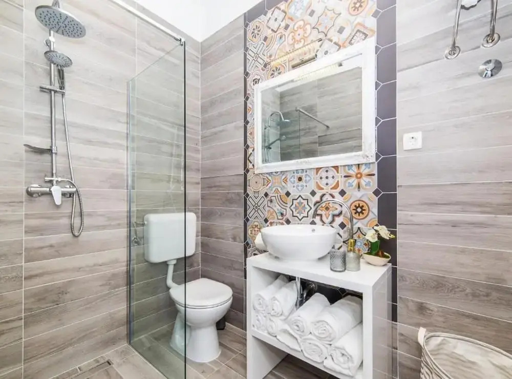 Charming Villa with Outdoor Pool, BBQ, and Sun Deck in Tranquil Kaštela Area