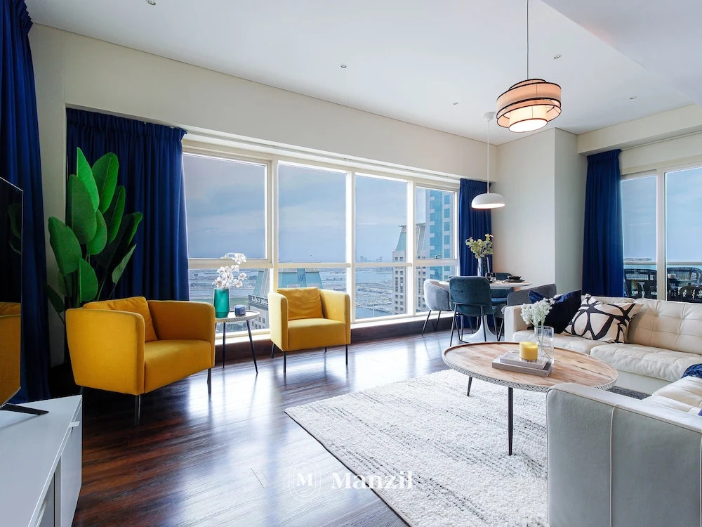 Manzil - Stylish 2BR in Dubai Marina nr Dubai Eye
