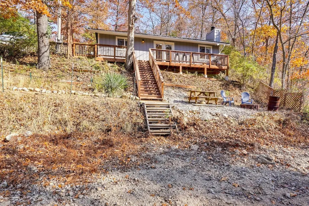 Private Boat Dock: Sunrise Beach Home w/ Fire Pit
