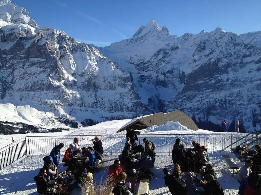 Berggasthaus First - Only Accessible by Cable Car