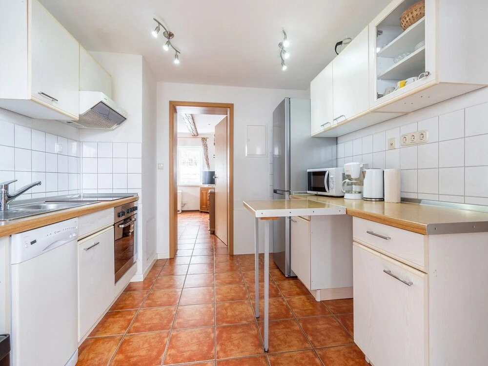 Beautiful apartment in the romantic Bode Gorge directly on the edge of the forest with fireplace