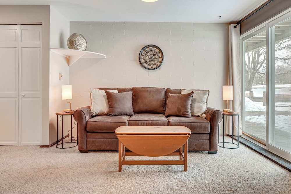 Ski-in/ski-out Studio at Greek Peak, Pets Welcome!
