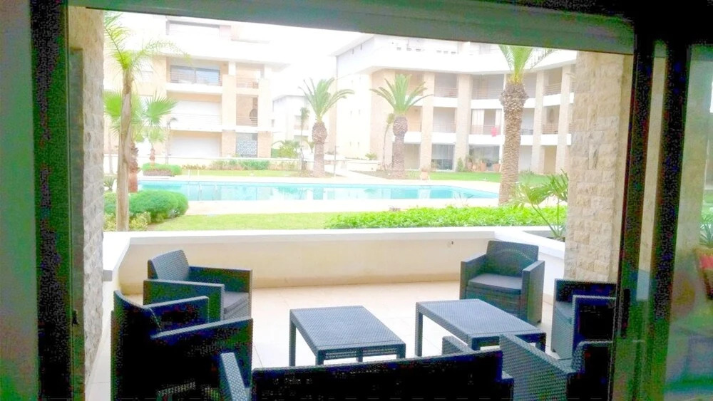 Apartment With 3 Bedrooms in Sidi Bouknadel, With Pool Access and Terr