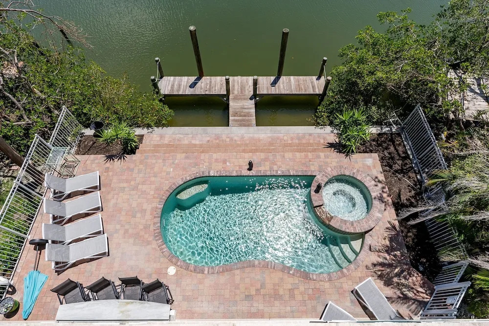 Beautiful Home with Private Pool on the North end of Fort Myers Beach! home