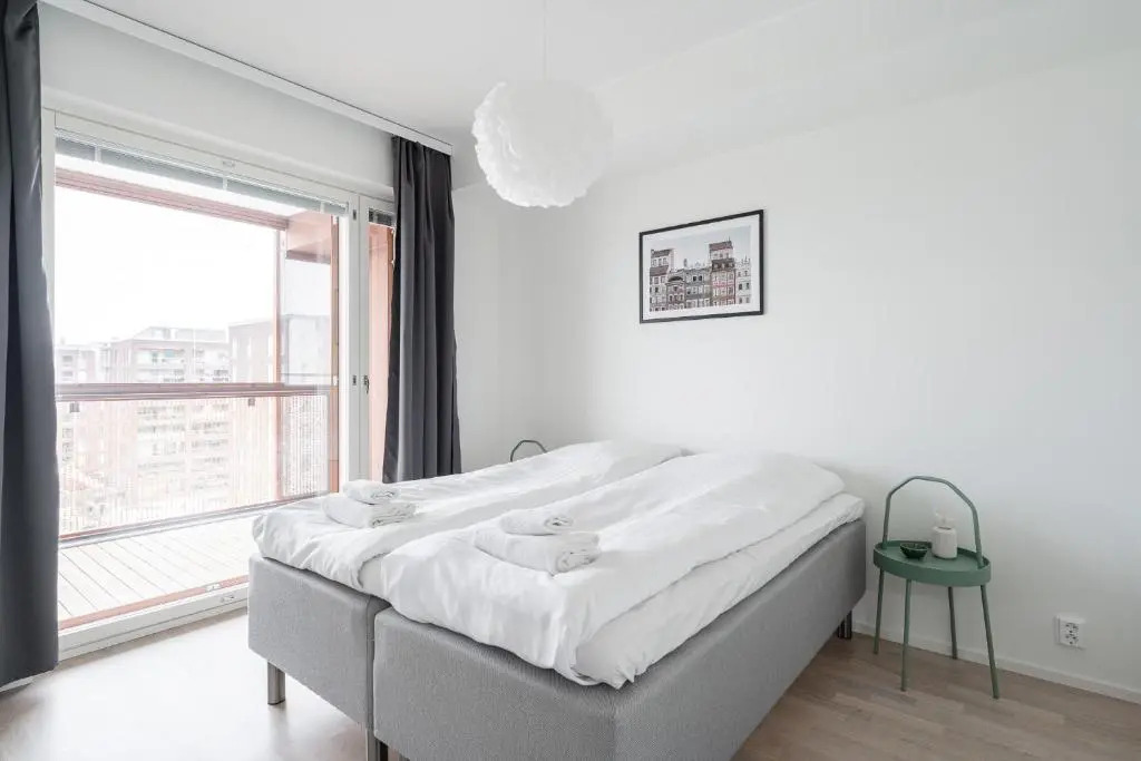 2ndhomes Tampere "Kaplan #2" Luxury Apartment - Sauna & Balcony