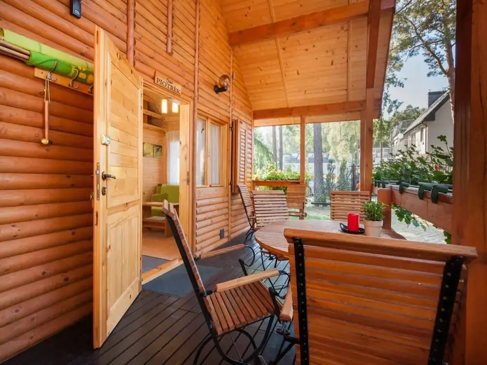 Holiday homes near the seaside beach, Pobierowo