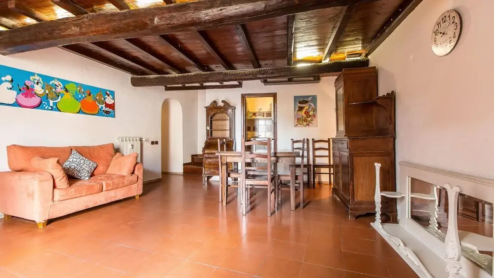 Rental in Rome Arco della Ciambella Penthouse