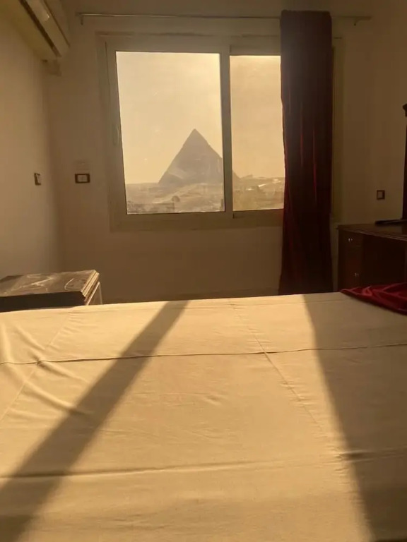 Middle East Pyramids View