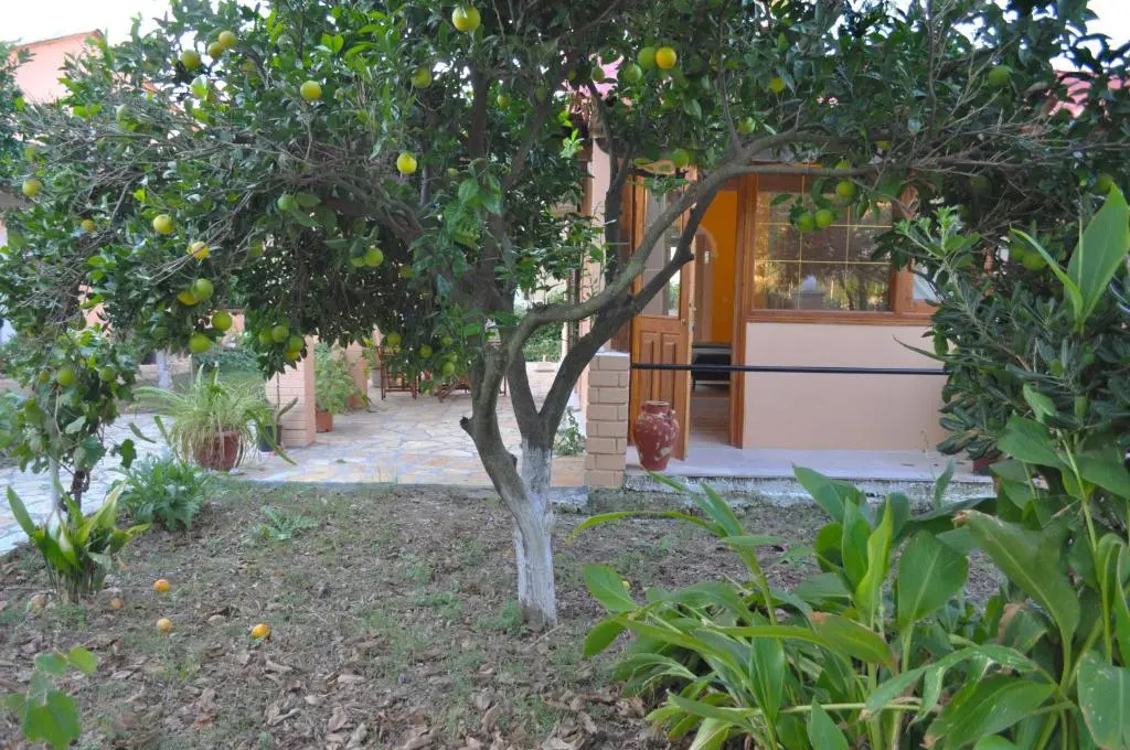 Beachfront holiday Houses Yannis on Agios Gordios beach