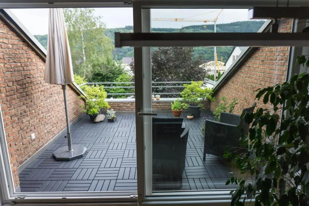 Moderne 70 qm Wohnung mit großer Dachterrasse