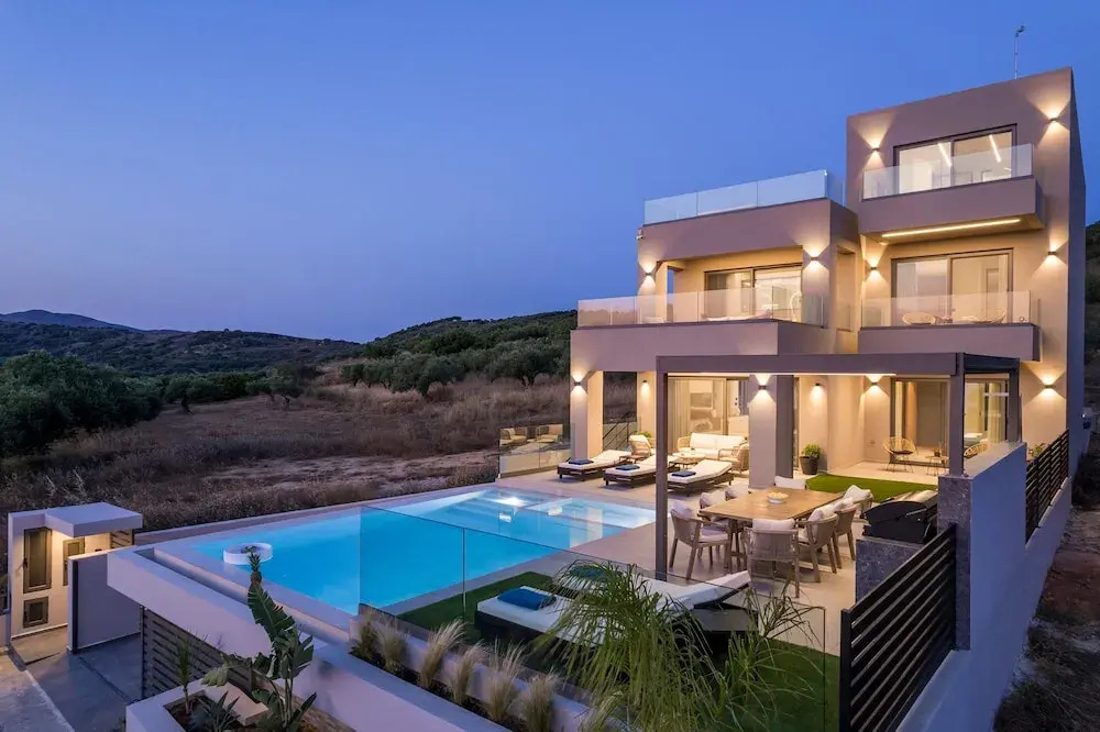 Villa Ekphrasis with sea view and jacuzzi