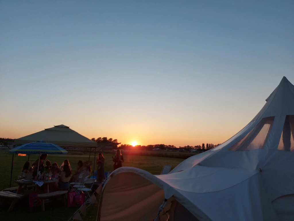Glamping With Llamas