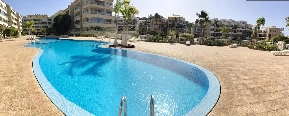 Apartment With one Bedroom in Palm-mar, With Shared Pool, Enclosed Garden and Wifi- Near the Beach