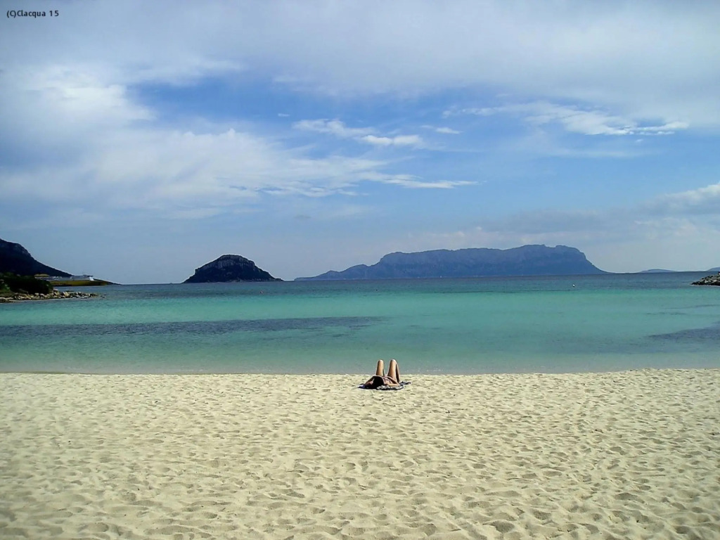 Apartment surrounded by greenery 5 minutes on foot from the beaches of Baia Caddinas and the large s-S'Abba e sa Pedra