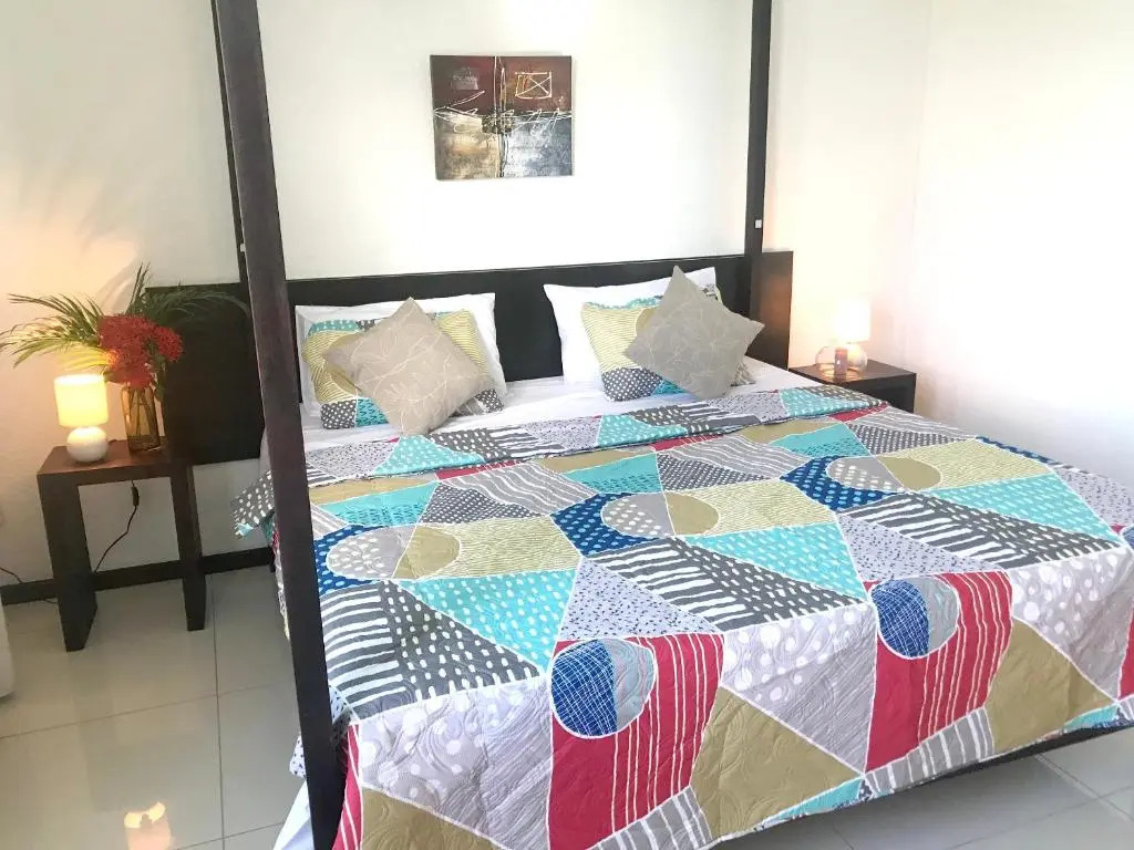 One bedroom appartement with shared pool and wifi at Pereybere 1 km away from the beach