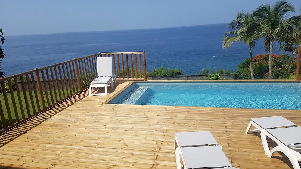 Villa With 4 Bedrooms in Bouillante, With Wonderful sea View, Private