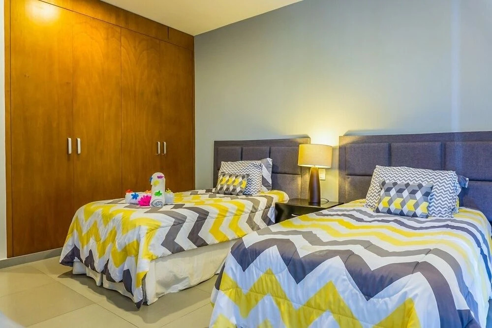 Lunada 314 Modern Playa del Carmen Condo with Tropical Garden View by RedAwning