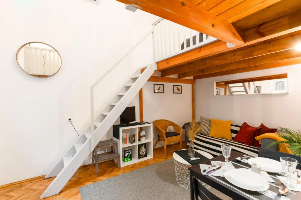 Lovely little loft studio in the heart of Budapest