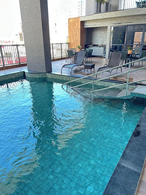 Melhores Flats - Piscina aquecida