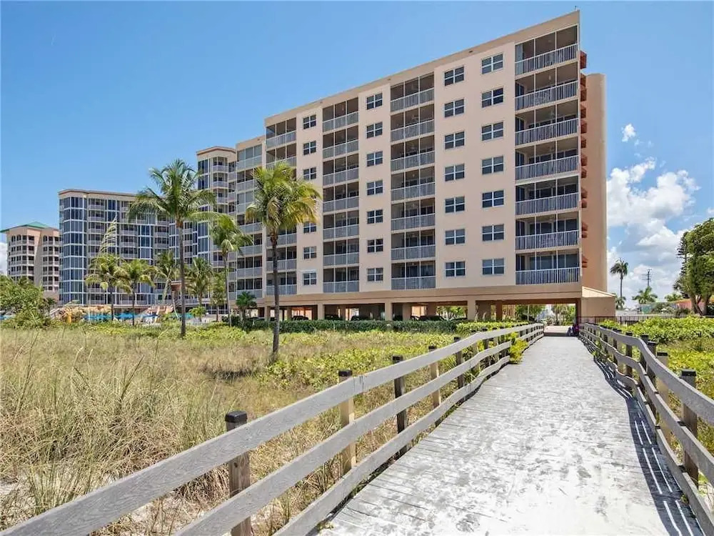 Estero Island Beach Villa 303 - Two Bedroom Villa with Gulf View