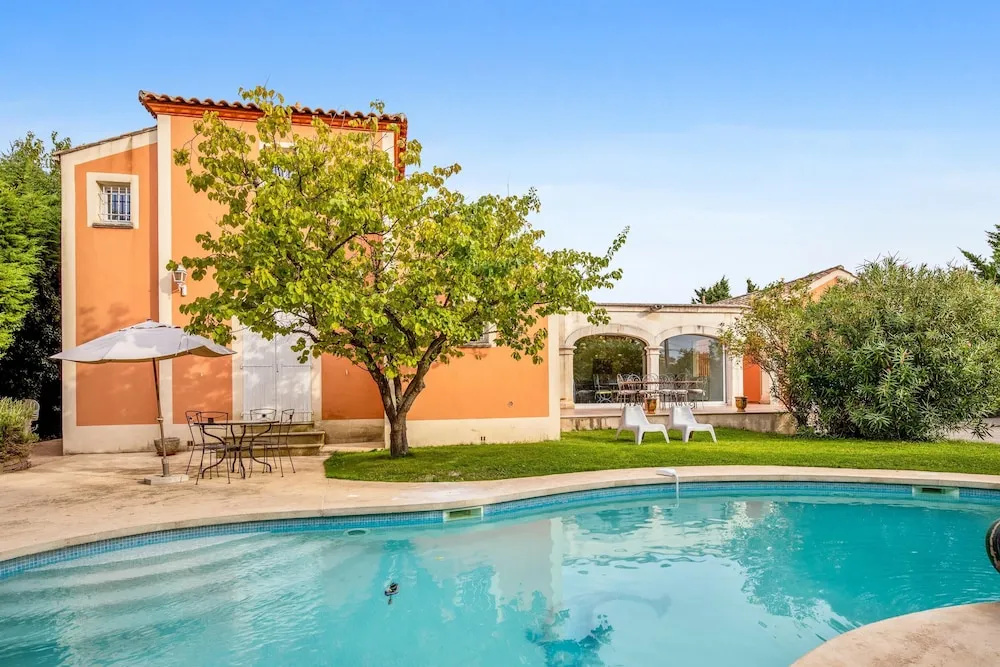 Villa With 6 Bedrooms in Cournonterral, With Private Pool and Enclosed