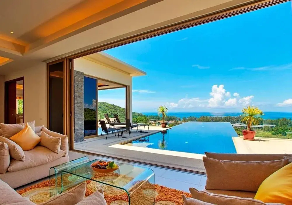 Hilltop Wow 4Br Seaview Pool Villa At Naithon Beach