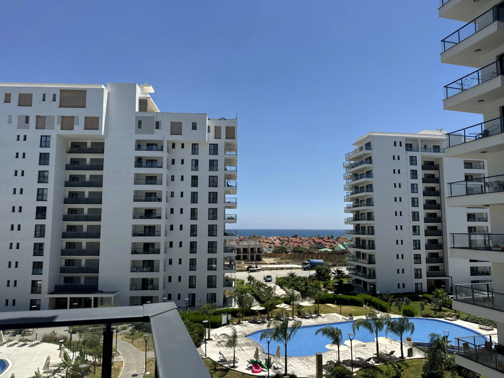 Апартаменты С видом на море Caesar Blue Sazbona 38 с 1 спальней