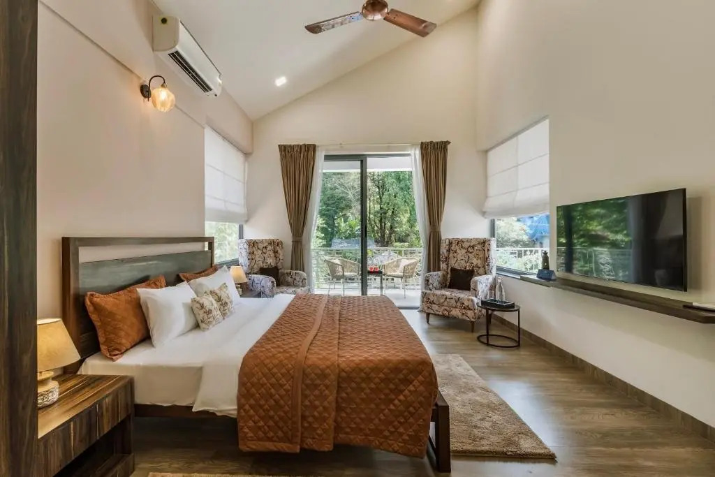 SaffronStays Magnolia - 3BHK Moira Goa Villa with Pool & Games Room