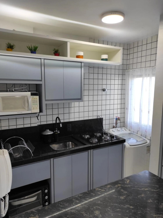 APTO 50M PRAIA- 4 PESSOAS, WIFI, SACADA, CHURRASQUEIRA, GARAGEM PARA VEICULOS PEQUENOS - Residencial Roveda