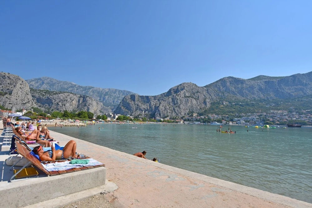 Sunny place in Omiš