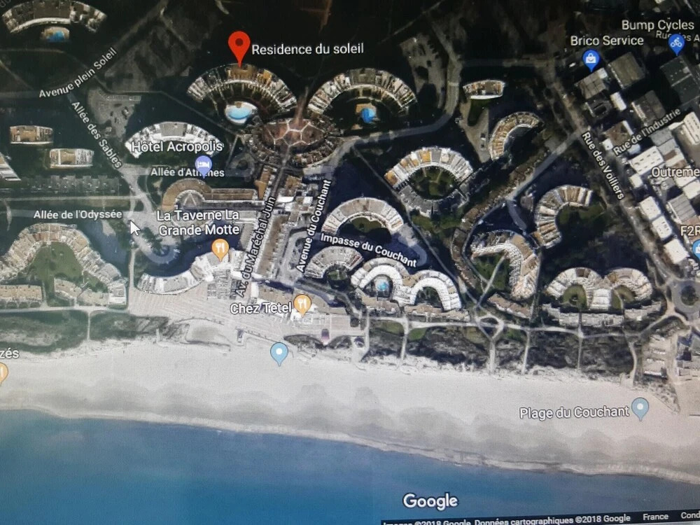 Apartment With 2 Bedrooms in La Grande-motte, With Pool Access and Enc