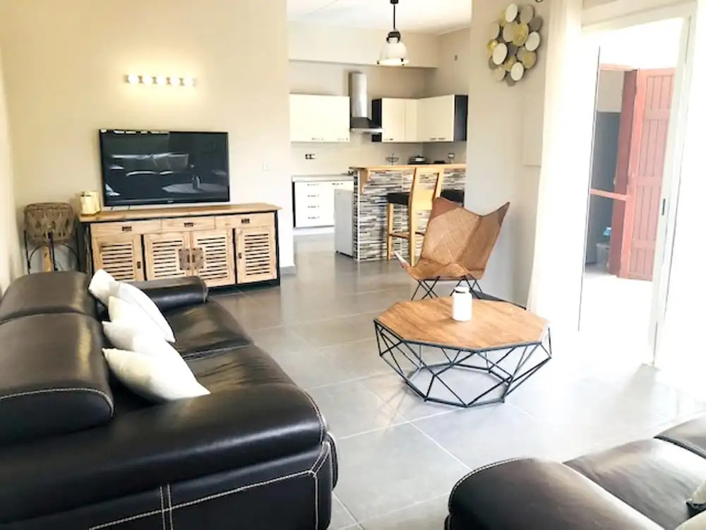 Villa with 3 Bedrooms in la Saline-Les-Bains, with Wonderful Sea View, Private Pool, Enclosed Garden - 100 M From the Beach