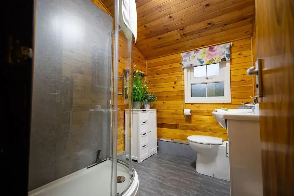 Cozy Log Cabin 346 - Rural Mid Wales