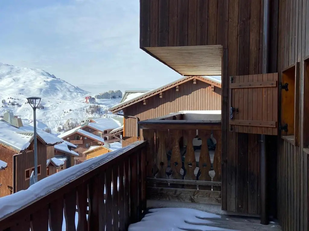 Chalet lumineux avec 4 chambres et parking à La Plagne - FR-1-351-144