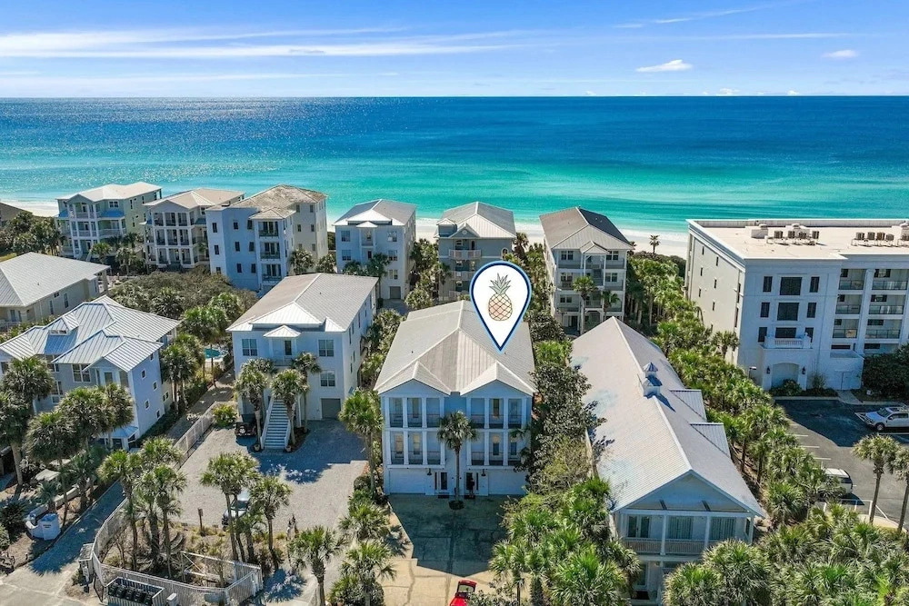 5BR Home w/ Pool Table in Seagrove - Steps From the Beach & Pool - Sleeps 12