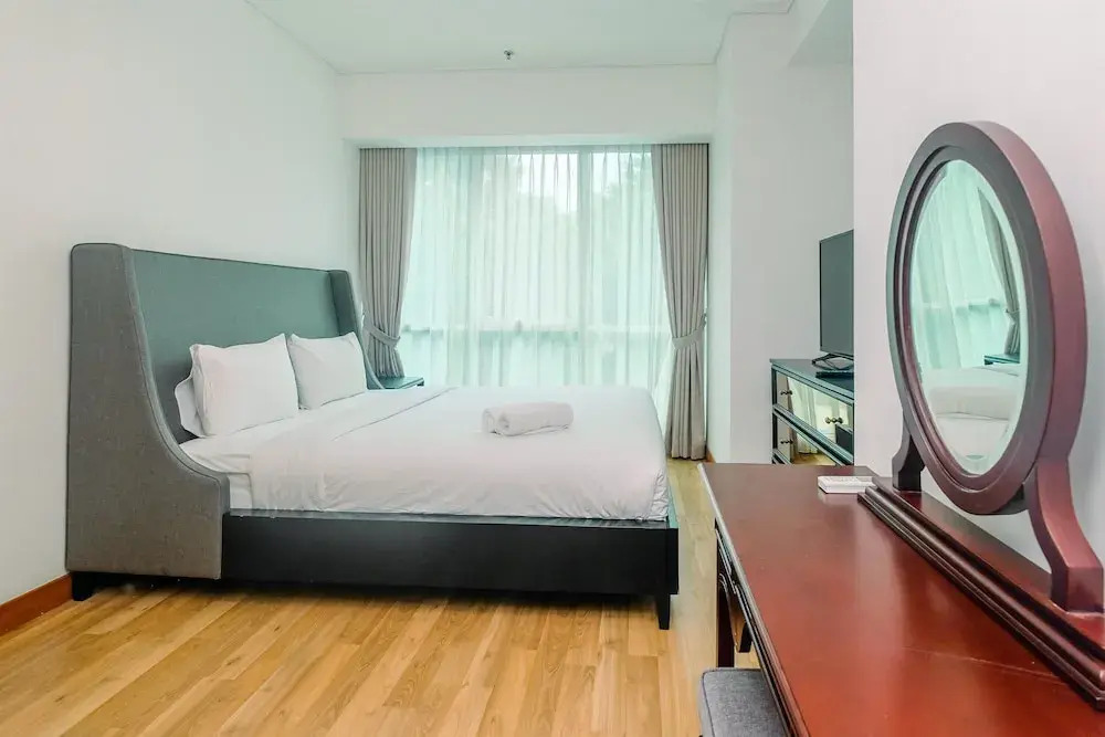 Exclusive 1BR with Working Room at Setiabudi Skygarden Apartment