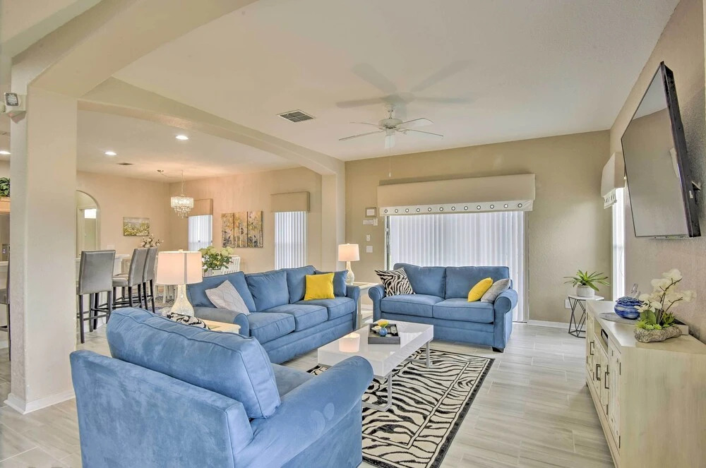Disney Villa with Game Room and Pool - 10 Mi to Parks!
