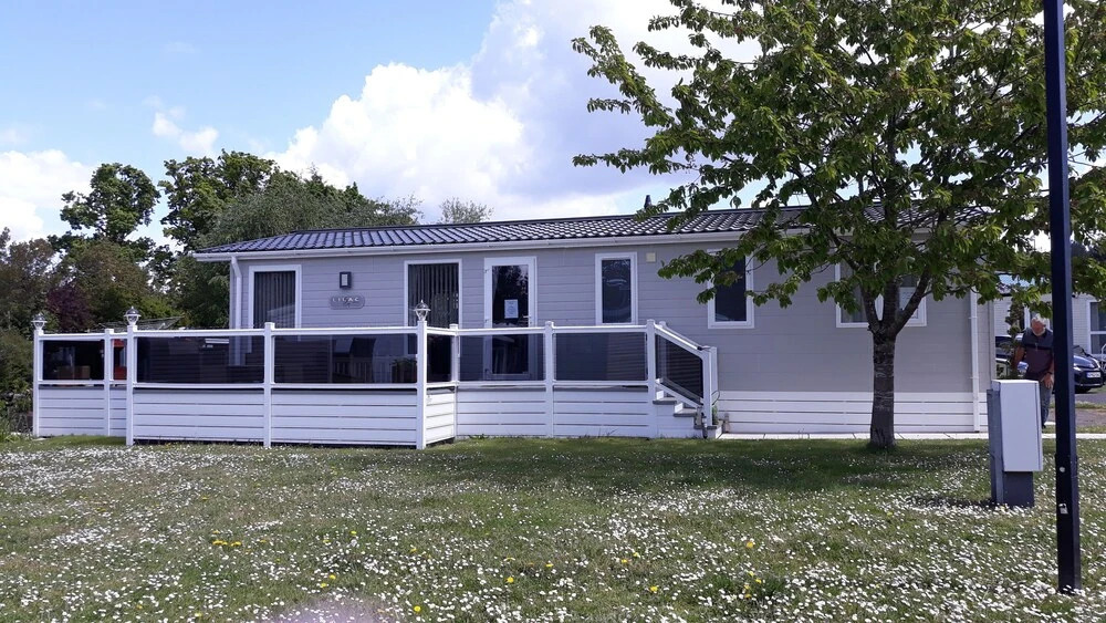 A luxury 6 berth lodge, sleeps 6 a real home from home in the heart of a forest