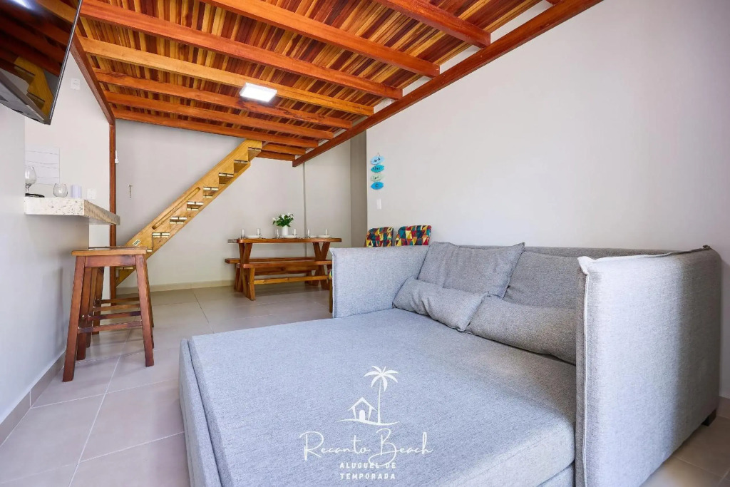 Apartamento térreo maravilhoso com mezanino para 10 pessoas