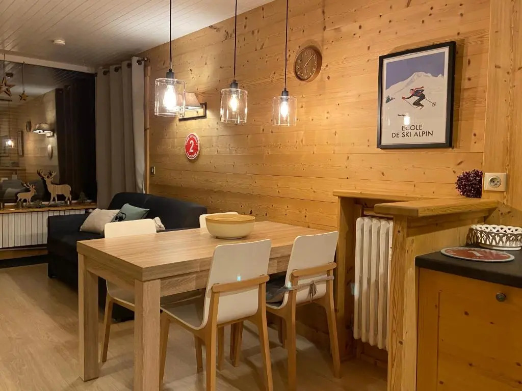 Appartement cosy au pied des pistes