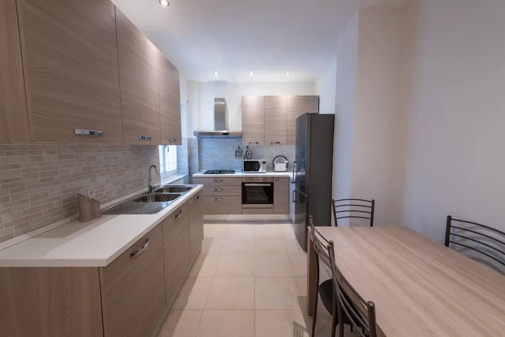 Casa Rosa Beige e Blu