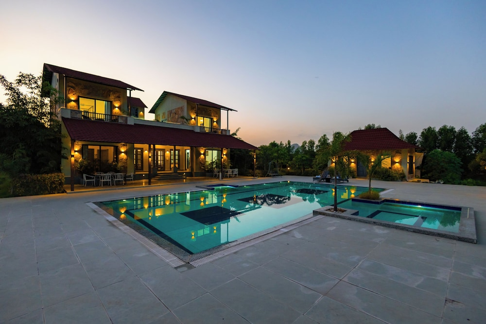 Alaya Stays Aravale Farm 4BHK Petfrndly