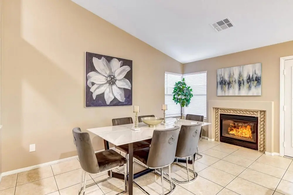 Sunny Heated Pool Retreat Near Las Vegas 1-story 3 Bedrooms Fully Equipped Island Kitchen