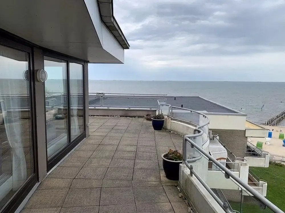 Penthouse Wohnung direkt am Nodseestrand